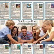 Pressespiegel 2013: Spiele-Rezensionen und Artikel über Brett- und Kartenspiele